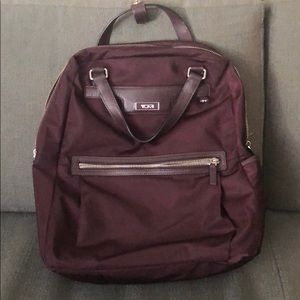 Purple Tumi Laptop Bag